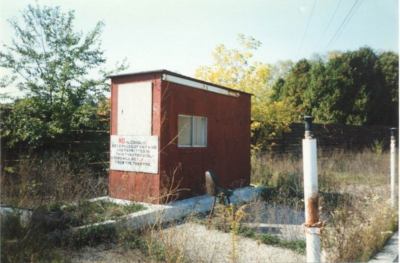 Lakes Drive-In Theatre - Ticket Booth - Photo From Water Winter Wonderland